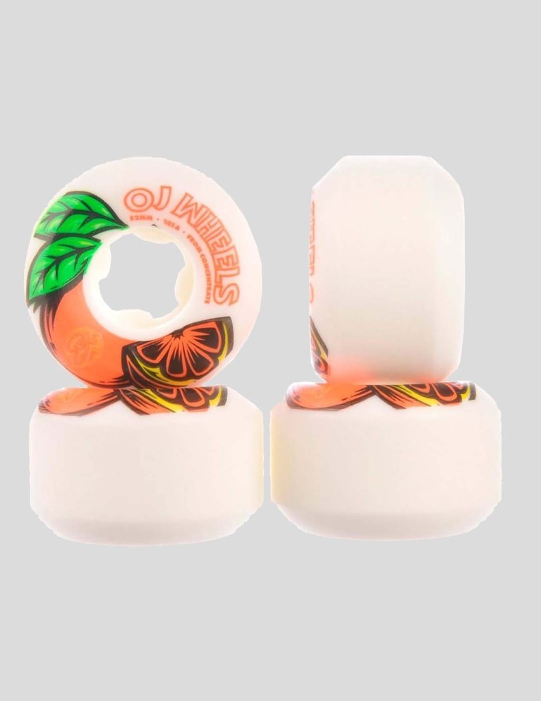 Hardware OJ WHEELS from concentrate hardline 53mm 101a white/orange